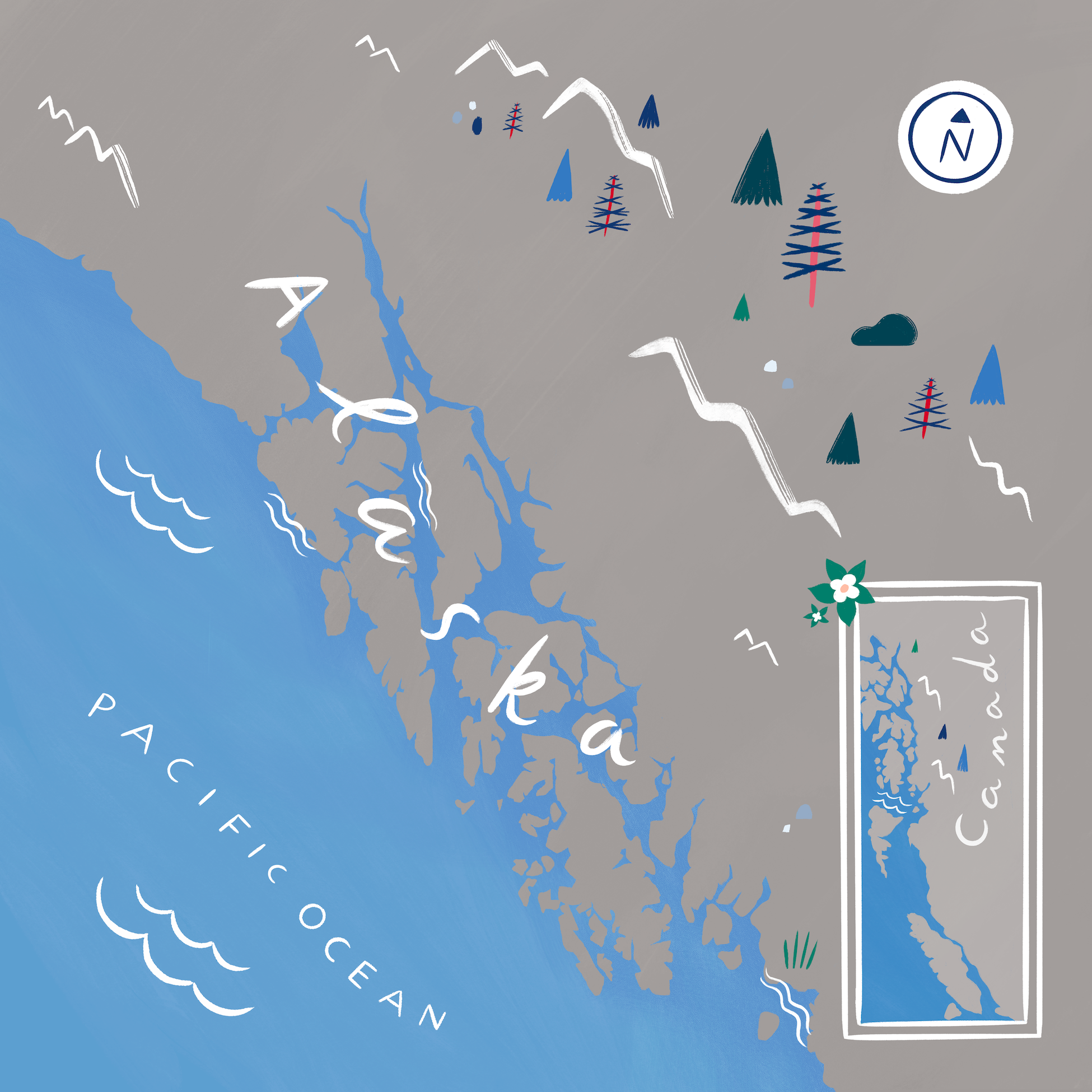 Disney Alaska Map