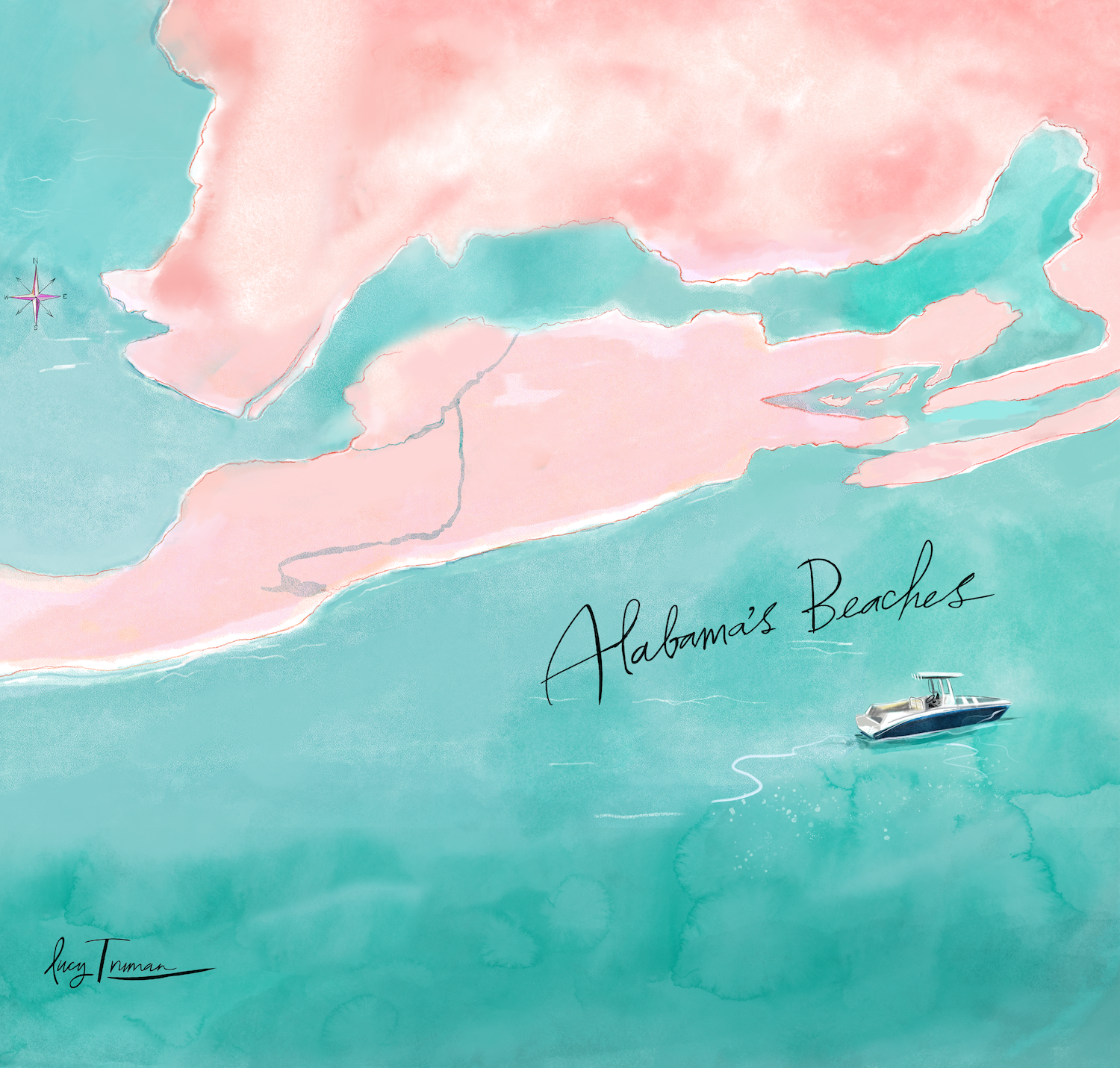 Gulf Shore Map